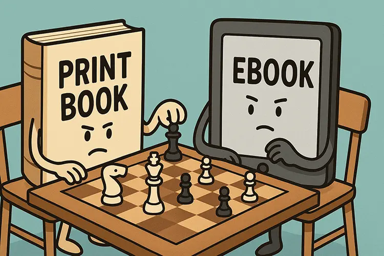 Ebooks vs Print Books in 2025, Part II: Can Ebooks Save You Space and Culture?