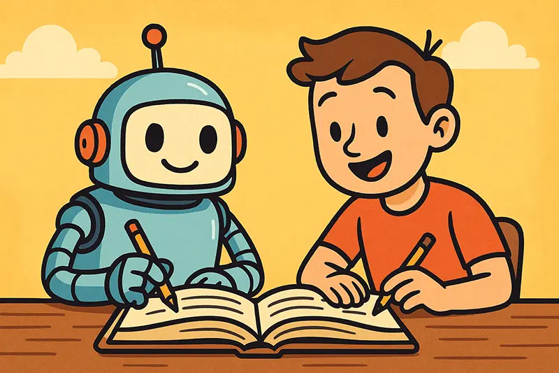 Robot and Human Writers