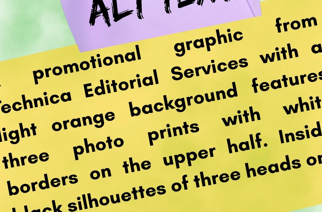 Understanding Alt Text: Emerging Challenges and Best‑Practice Guidelines (Part II)