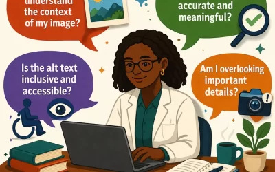 Questions Authors Should Ask Themselves Before Using AI for Alt Text