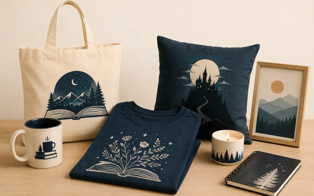 From Pages to Products: How Authors Build Brands with Book Merchandise