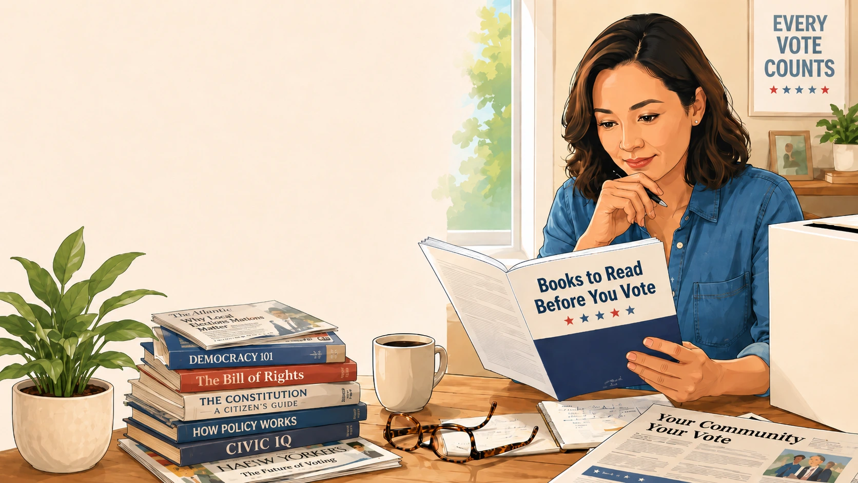 Books Behind the Ballot